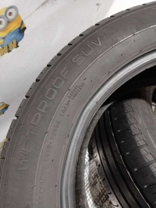 *Шини Nokian 225/60R18. 2шт. Літо. 2023р. (0697)