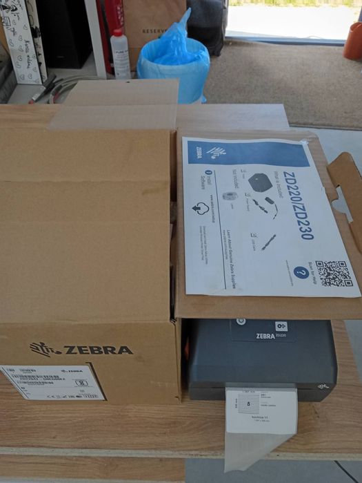 Zebra ZD220 etykieciarka
