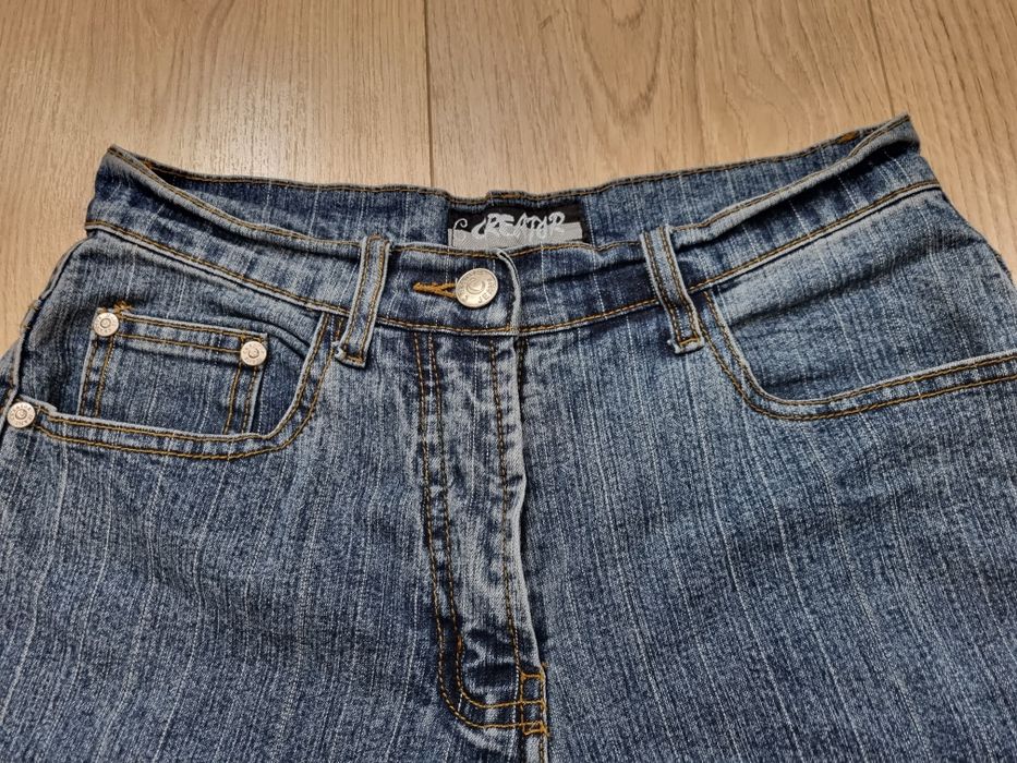 Spodnie damskie jeansy rozm 28