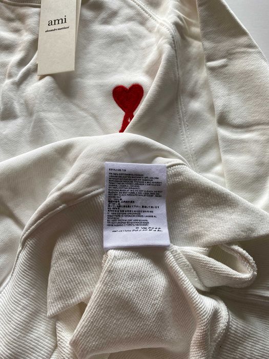 Camisola | Suéter Ami Paris | M | Branco | Sweater