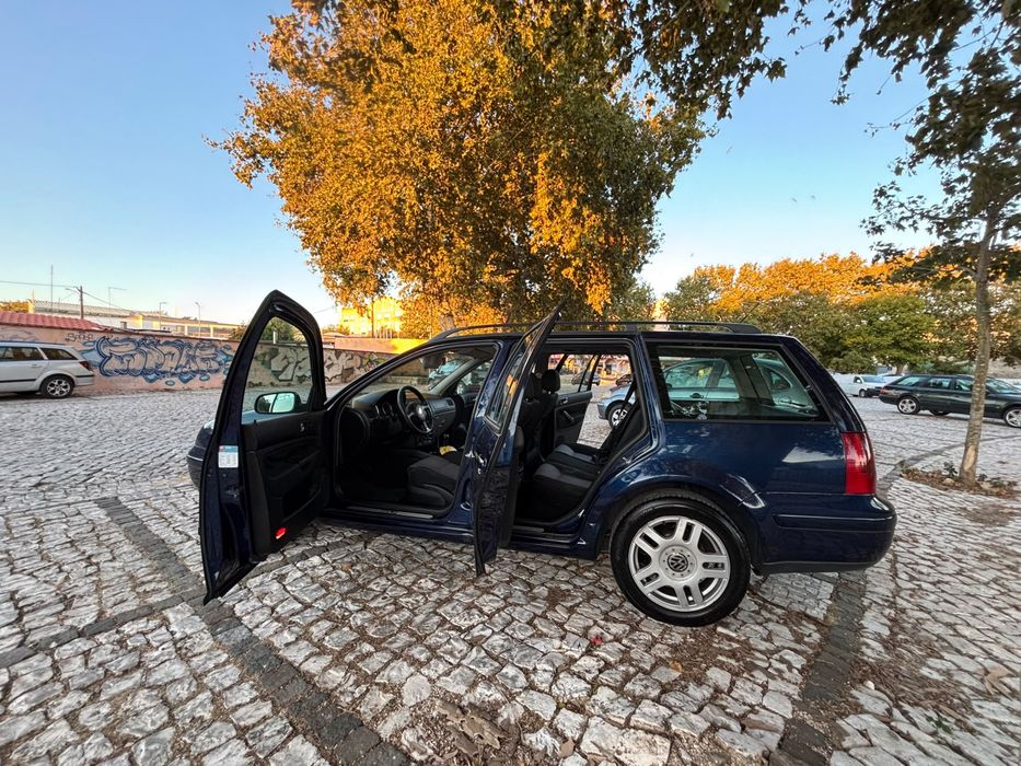 Vw Golf PD100 Variant 1.9TDi Nacional 2002 Versão 25 anos Super Fiavel e Economica AC a Gelar foto 4