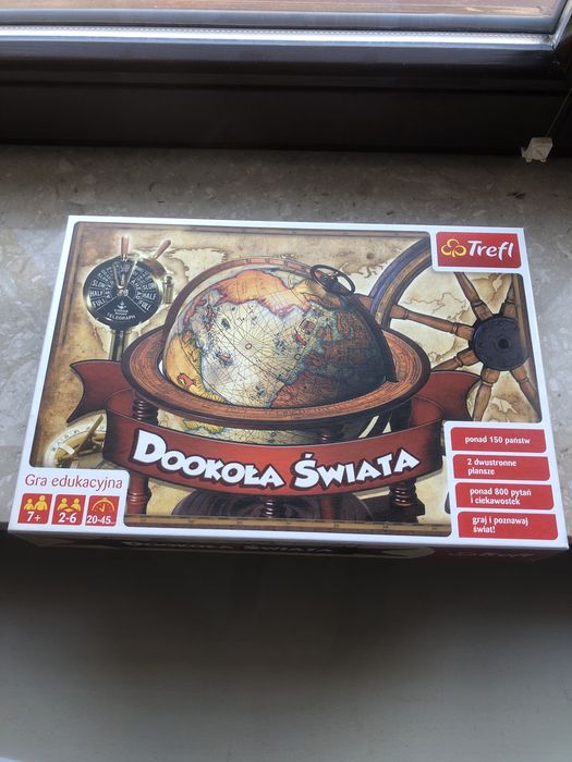 Gra dookoła świata gra edukacyjna