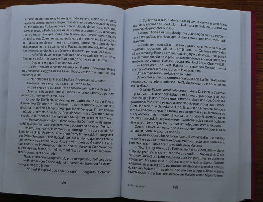 Os Que Se Afastam de Patrícia Highsmith