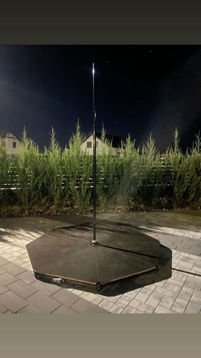 Pole dance, polestage, przenośna, rozkładana, obrotowa, zewnętrzna