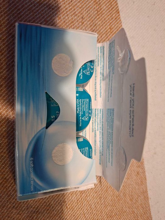 Soczewki miesięczne Ultra 6 szt. moc +2,5