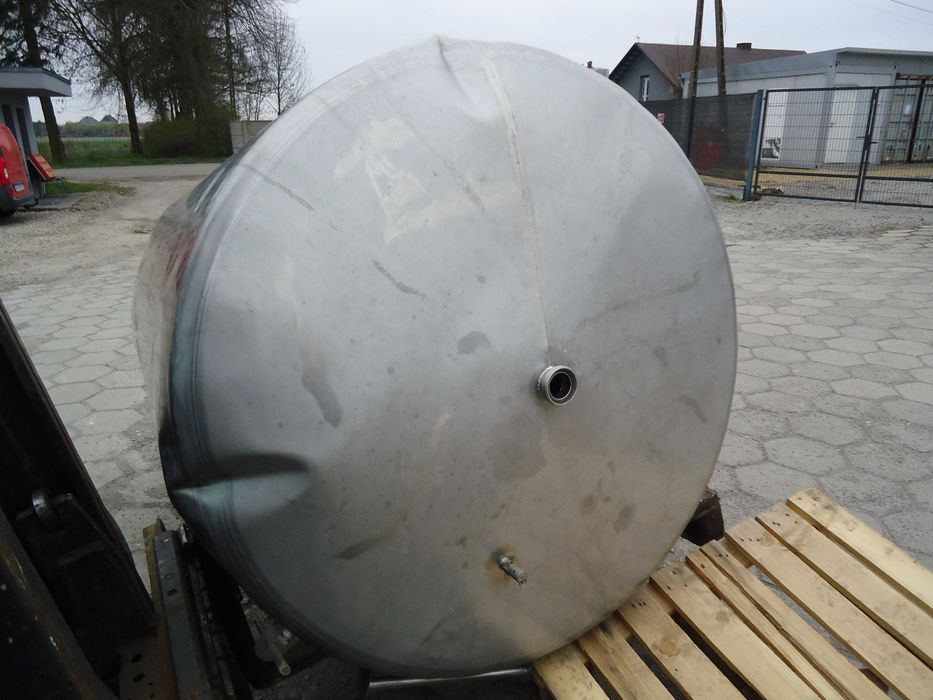 Zbiornik 3000L stojący nierdzewny z stali nierdzewnej ko kwasiak