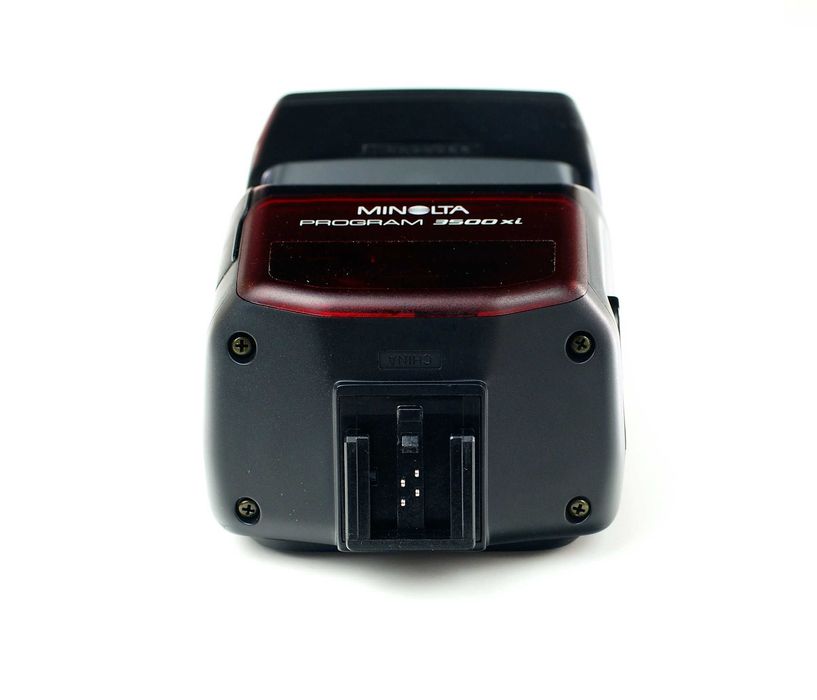 Lampa Minolta Program 3500xi = Sony-A = Etui = 4 x Energizer = BDB =