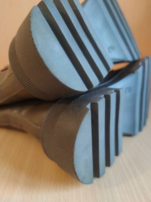 Зимние ботинки кожа на натуральном меху р.37