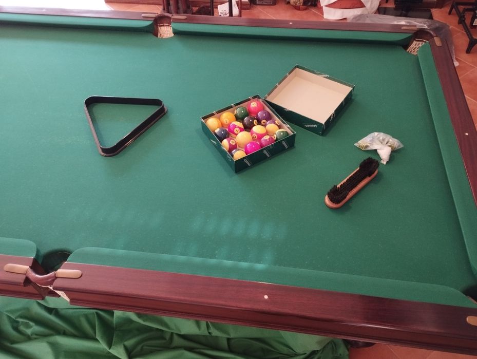 Conjunto Mesa de Snooker