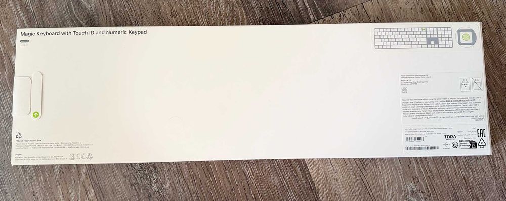 Apple Magic Keyboard z Touch ID i polem numerycznym (USB-C)
