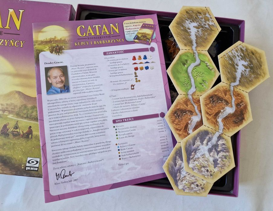 Gra planszowa Catan Kupcy i barbarzyńcy