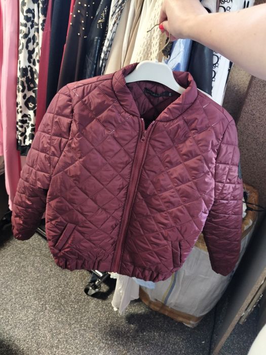 Hit na sezon! Pikowana kurtka bomber  r 36