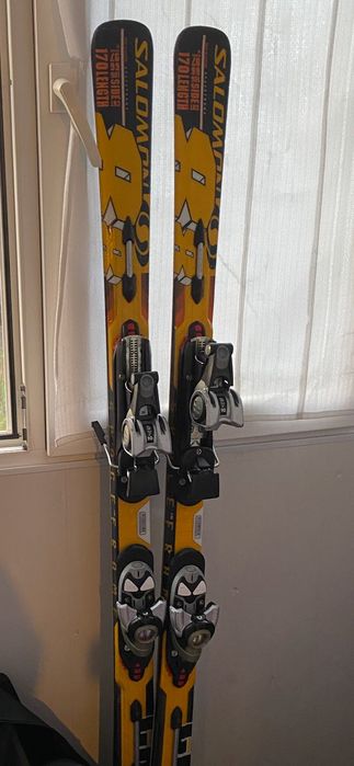 Горнолыжные лыжи с чехлом