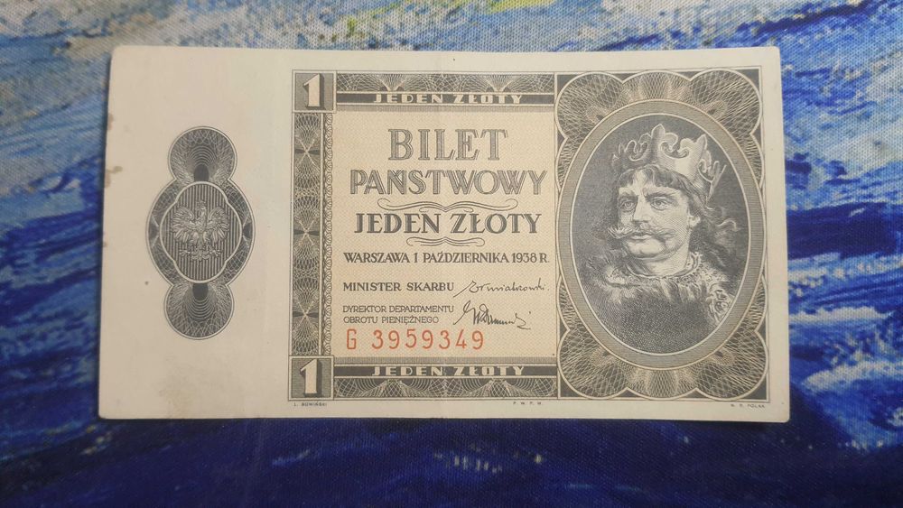 1 ZŁOTY 1938 s. G
