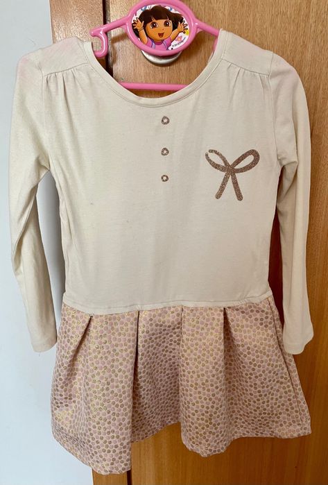 Conjunto vestido e colete menina