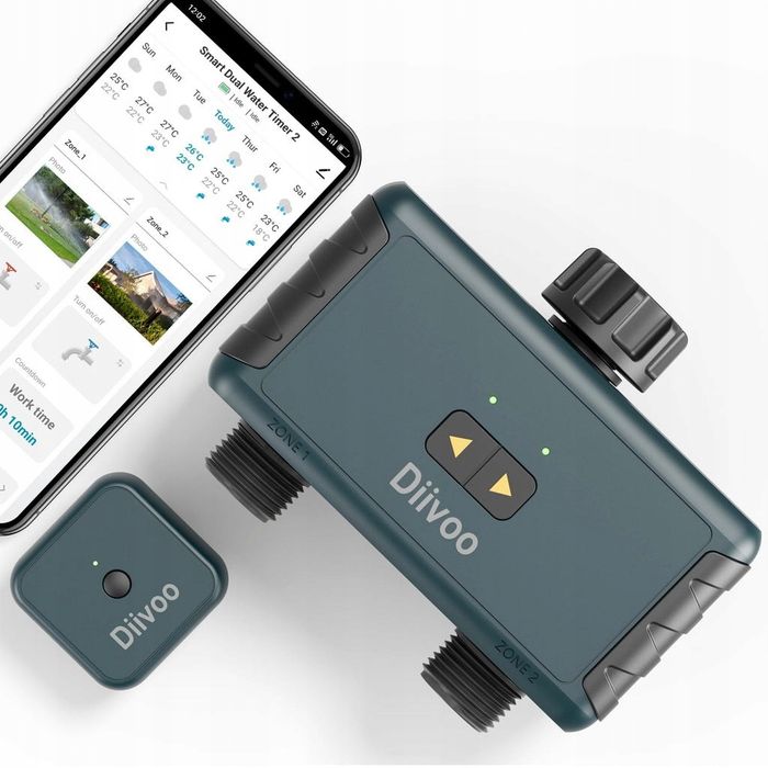 Diivoo WT-05 Komputer nawadniający, Wi-Fi, 2 wyjścia M1157