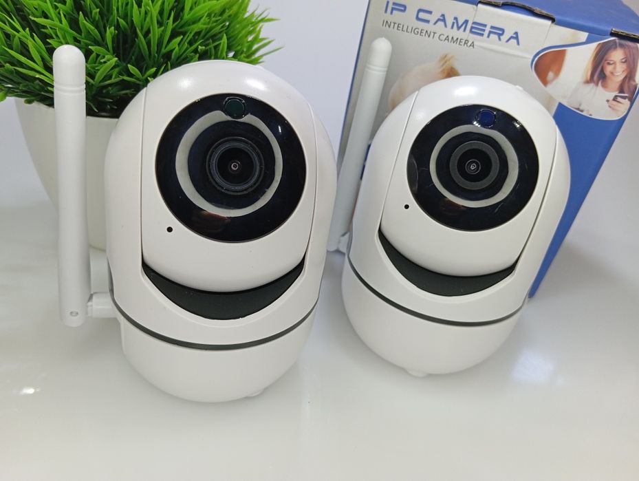 ‼️Поворотна Вайфай камера 3mp нічне бачення і датчик руху Радеоняня‼️