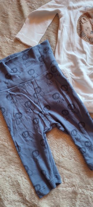 Komplet niemowlęcy H&M r.56