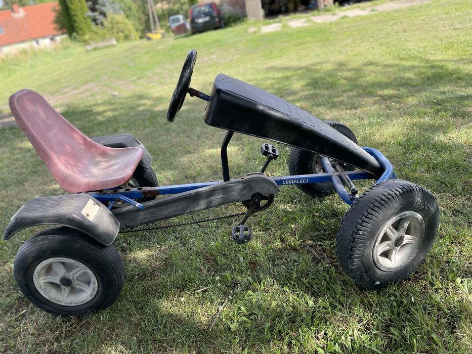 Gokart gotowy do jazdy