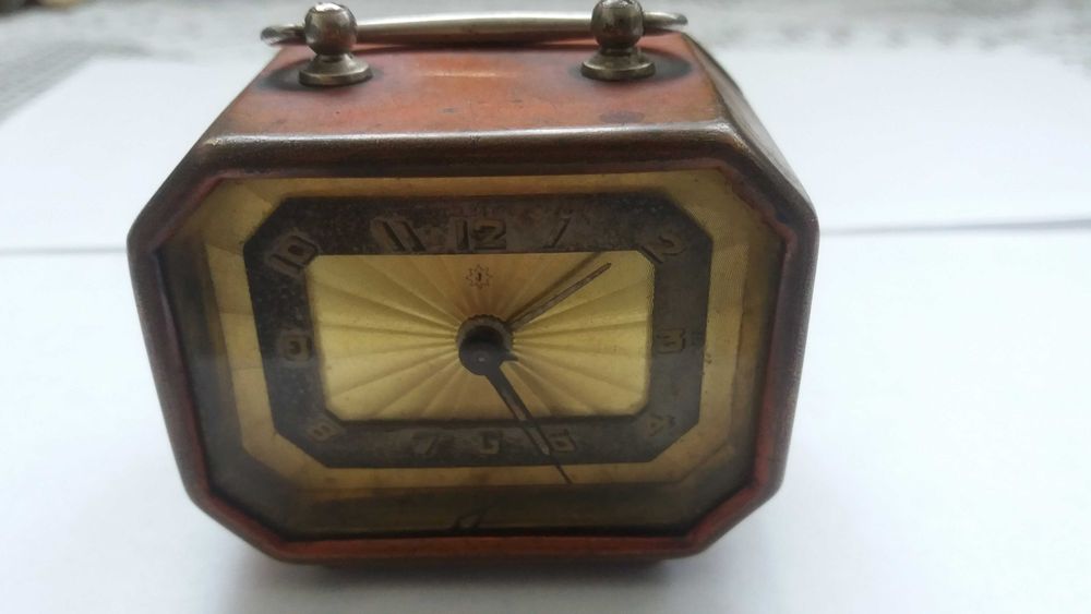 l1 Xp, Zegarek budzik Junghans przedwojenny Niemcy vintage starocie