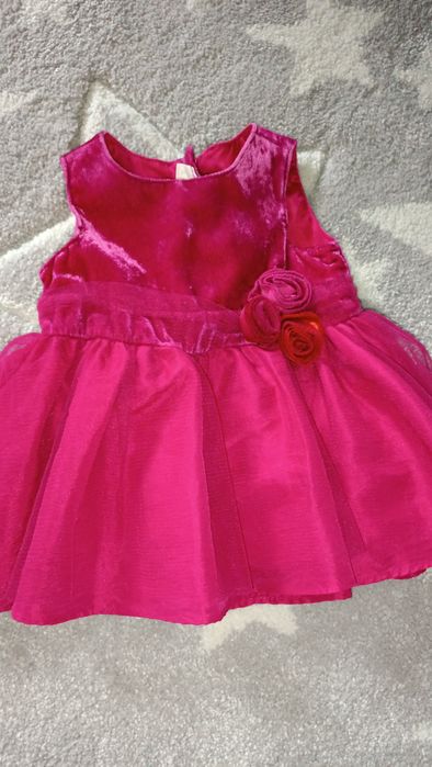 Sukieneczka r 62 H&M dla dziewczynki sukienka dla niemowląt noworodka