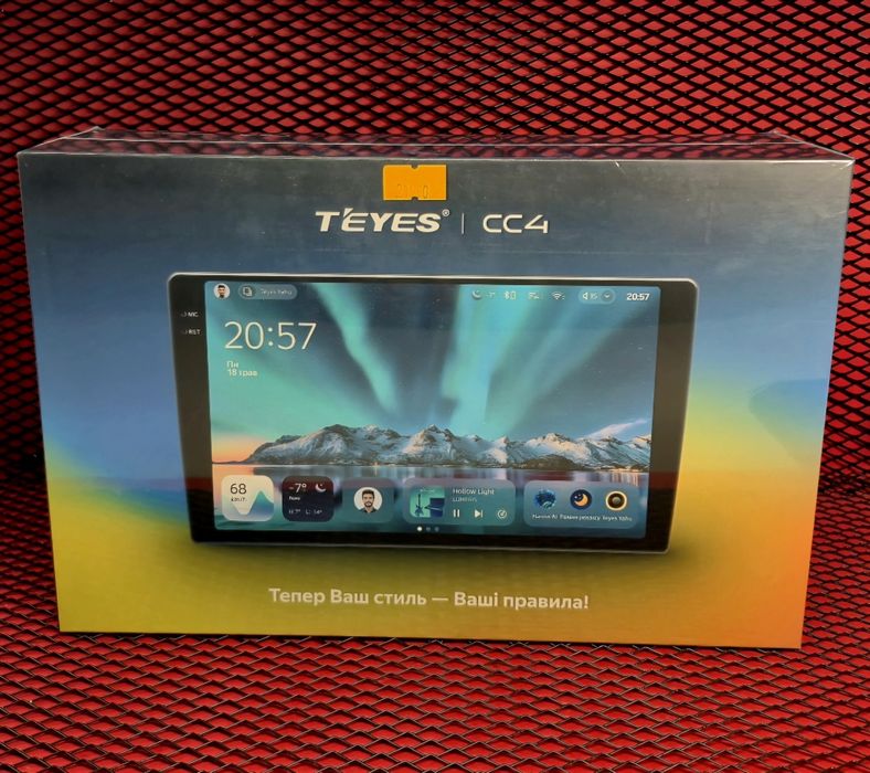 Універсальна штатна магнітола Teyes CC4 2k 6+64 Gb 9"/10"/11"/13"