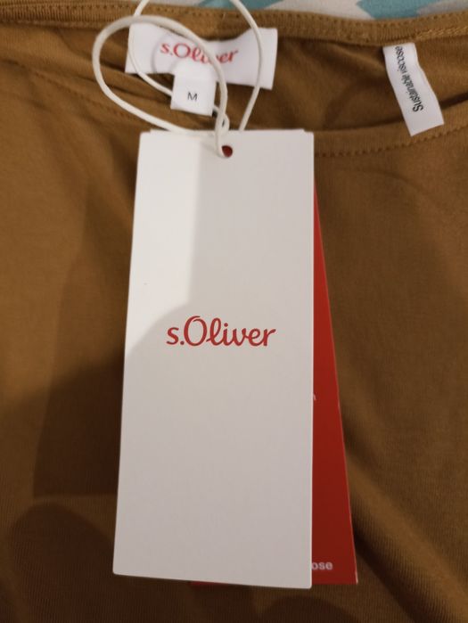 T-shirt brązowy s.Oliver , roz.S/M/L