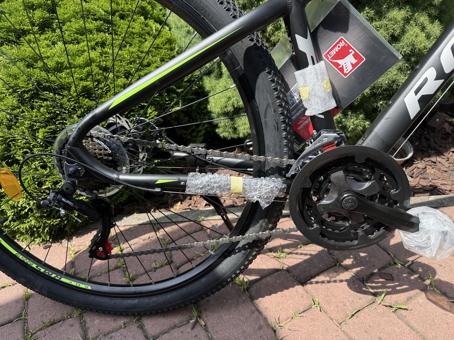 Rower mtb Romet Rambler 9.1 29” rama 16” hamulce tarczowe, klamkomanek