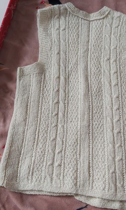 Kamizelka owcza wełna