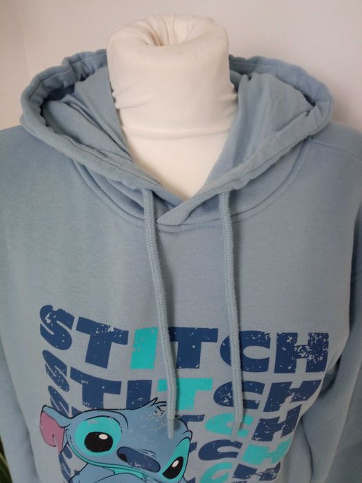 Stitch Primark luźna bluza przez głowę kaptur r S