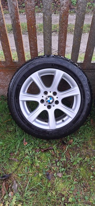 Opony Dunlop zimowe 225/55 r17 Run Flat z alufelgami BMW
