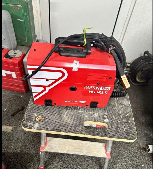 Máquina de soldar raptor 1300