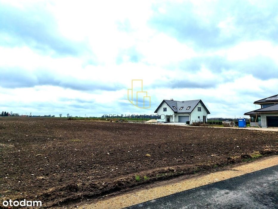 Krępice działka budowlana/Pkp pełne Media/MPZP