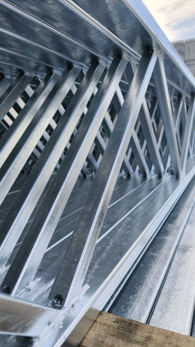 Kratownica ocynkowana 9,6m, nowa, konstrukcja na wiatę, halę, magazyn