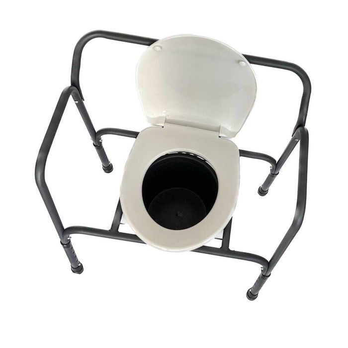 Новый Стул туалет регулируемый складной стілець PMED-102 для инвалидов