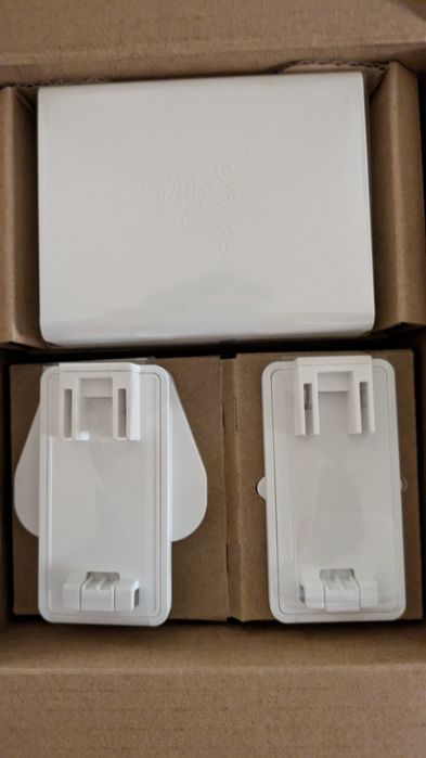 Razer USB-C 130W GaN Charger Branco NOVO