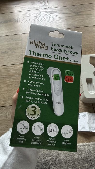 Termometr bezdotykowy Thermo One+ Alpha med