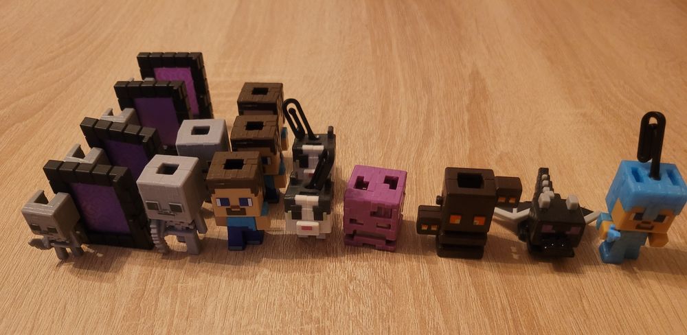 Figurki kinder joy minecraft