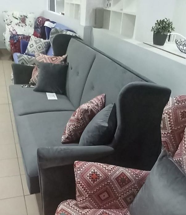 Werslaka od ręki szara tkanina plamoodporna wysyłka natychmiast