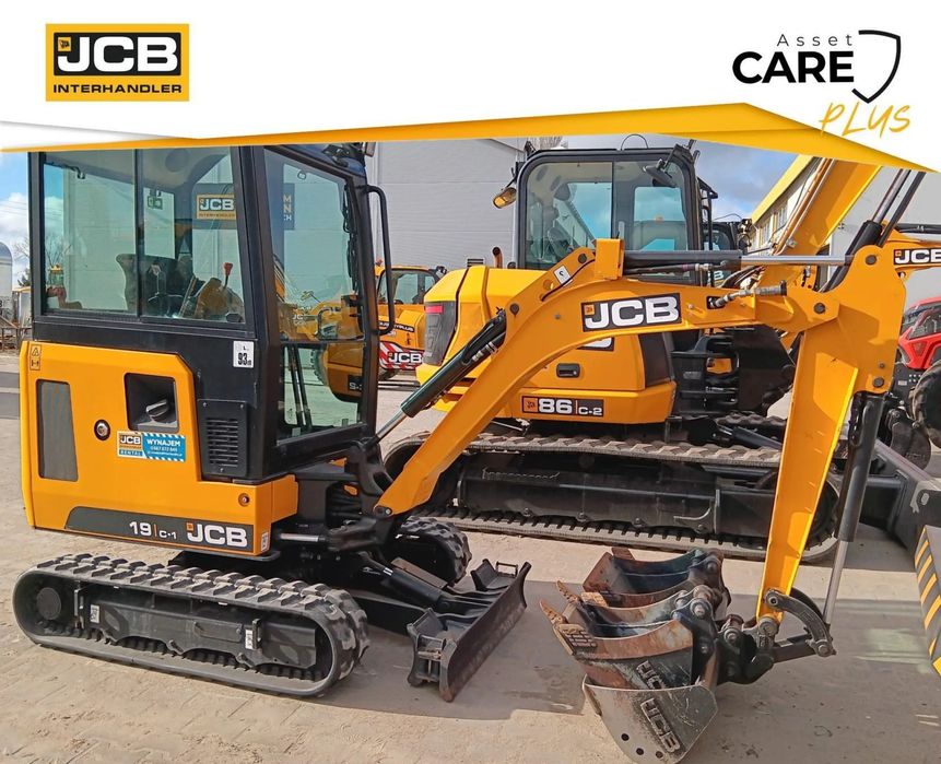 JCB Minikoparka 19C-1  JCB Minikoparka 19C-1 2022