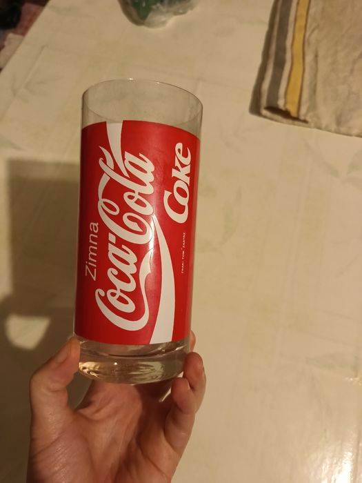 Szklanki coca-cola