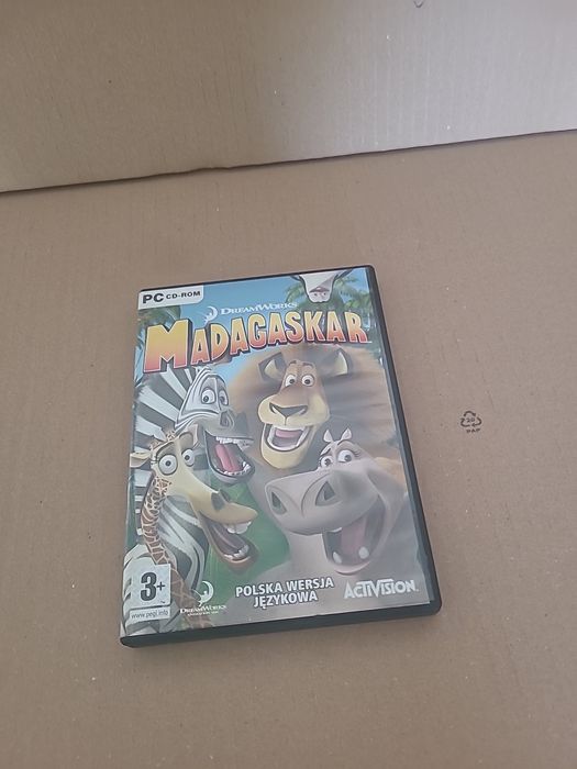 Madagaskar PC CD-ROM polska wersja Activision gra + instrukcja