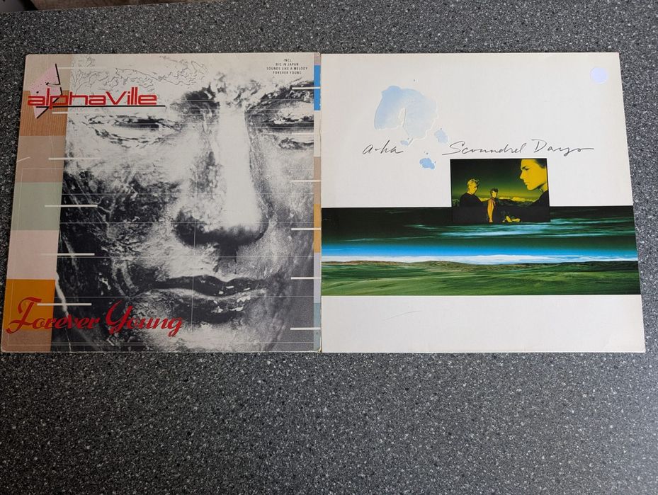 A-ha p 1988. Alphaville p 1984 . оригінальні фірмові вінілові платівки першопрес.