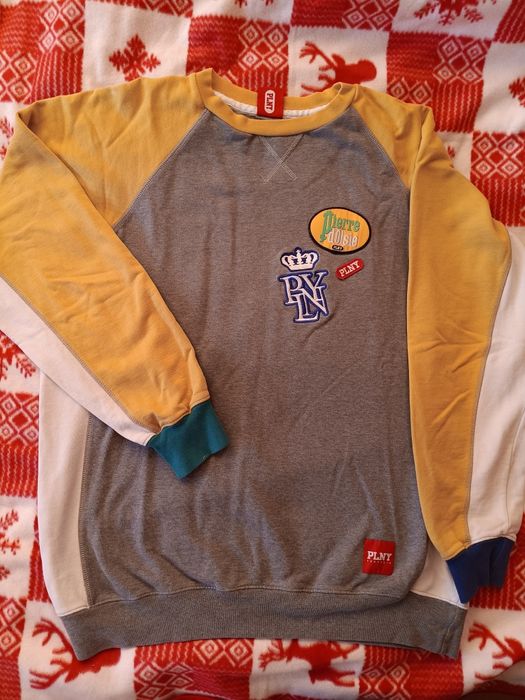 Bluza PLNY textylia XL II unikat! II