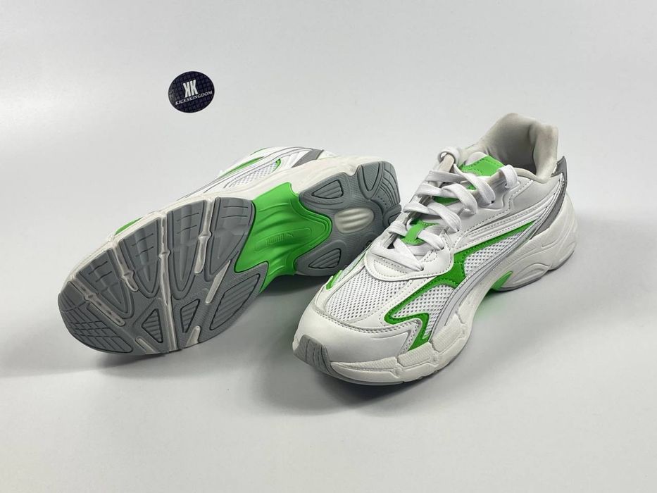 Puma Nitro green/white нові, оригінал, чоловічі кросівки, мужские