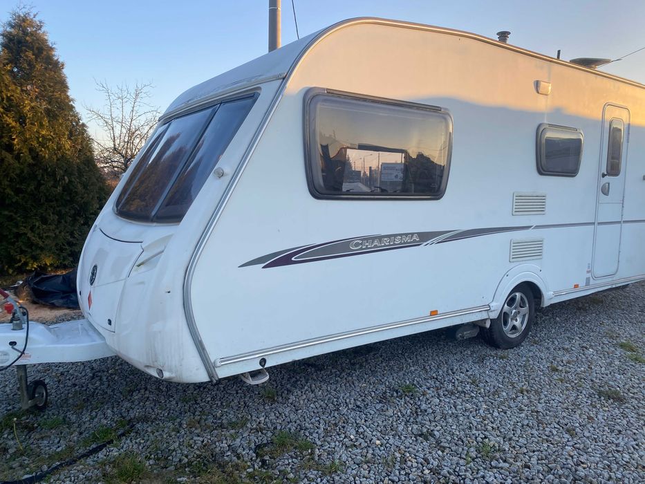 Przyczepa kempingowa Swift Charisma Klimatyzacja Mover Namiot 4-5 osób