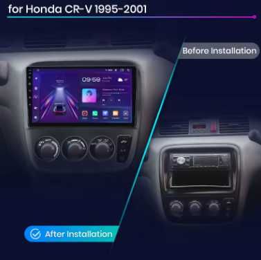 Rádio Android 2/32GB Honda Cr-v 1995 a 2001 Carplay GPS WIFI NOVO