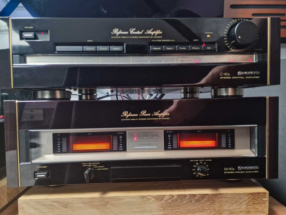Przedwzmacniacz Pioneer C 90A Urushi i końcówka mocy M 90 A Urushi