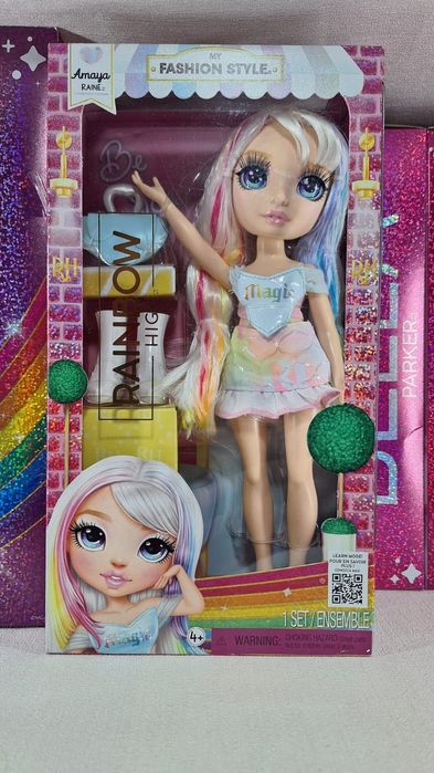 Лялечки Rainbow High My Fashion Bella Violet Amaya Sunny Рейнбоу Хай