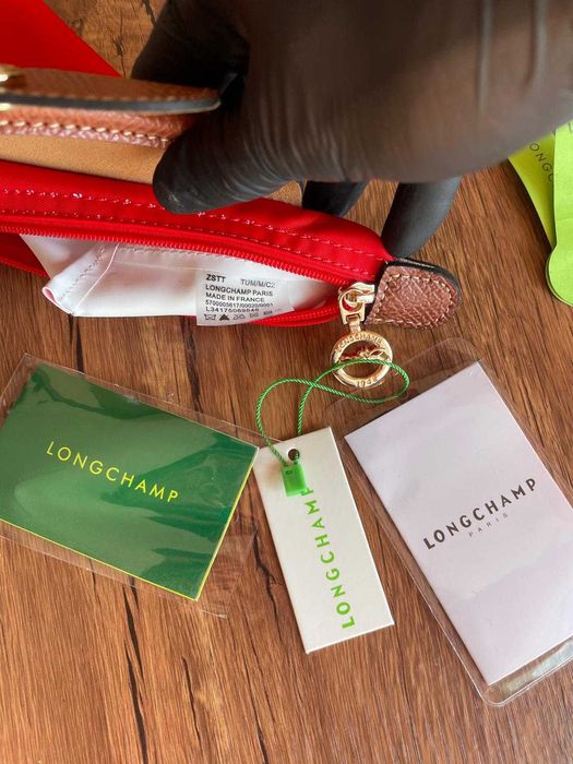 Mini Longchamp Vermelha